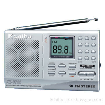 Micro-Computer Stereo PLL World Receiver with Stereo/Mono Switch